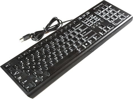 Katydid HP 697737-001 Keyboard - US English, Wired USB