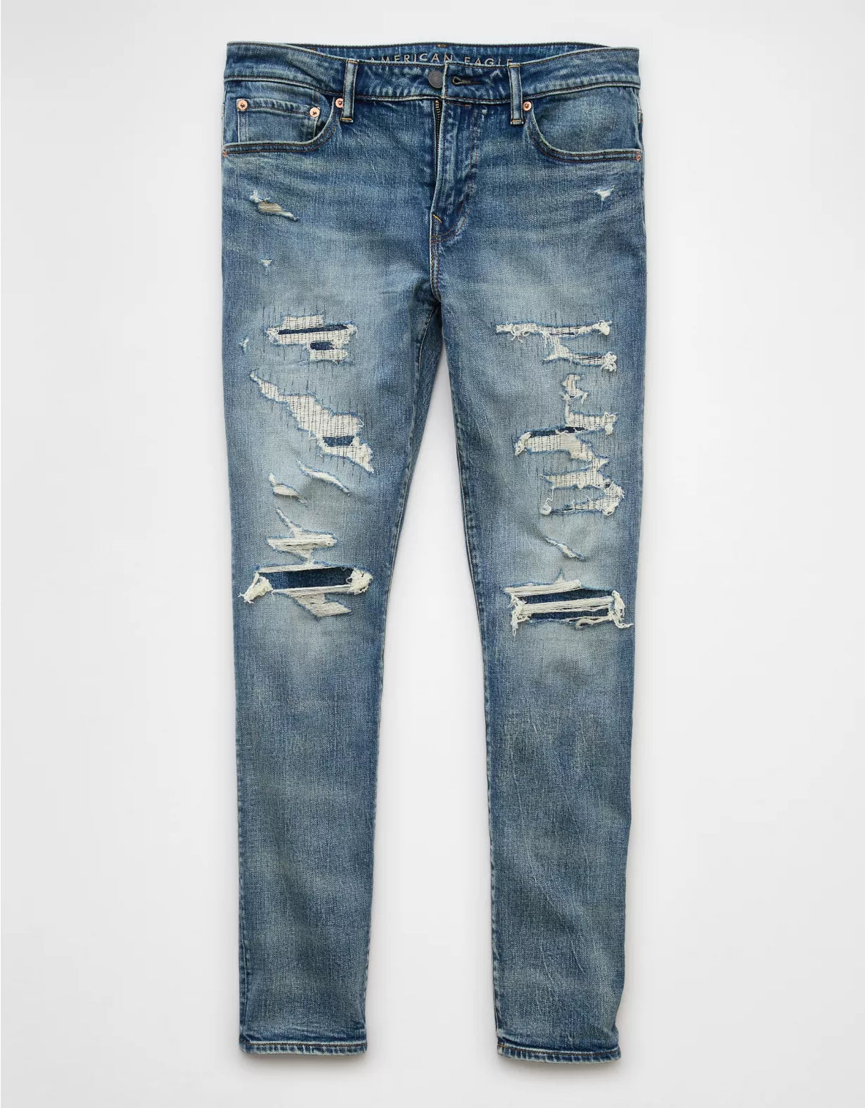 AE AirFlex+ Patched Athletic Skinny Jean - Men's 36x32