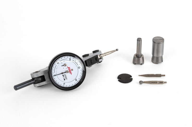 Dial Test Indicator, 0.0005" Graduation, 0.06" Twice-Range, 0-15-0 Dial