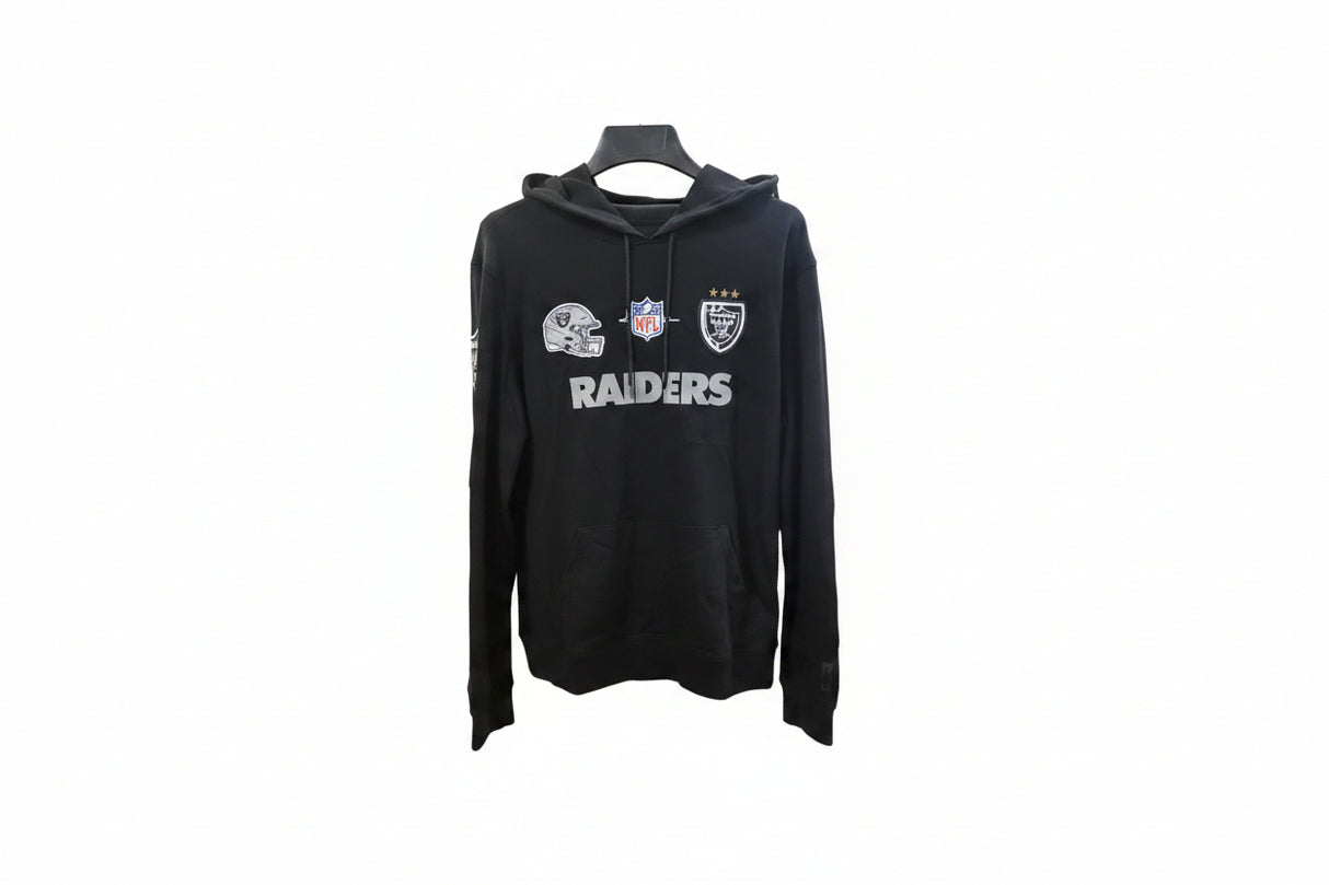 Las Vegas Raiders Pullover Hoodie - Black Large