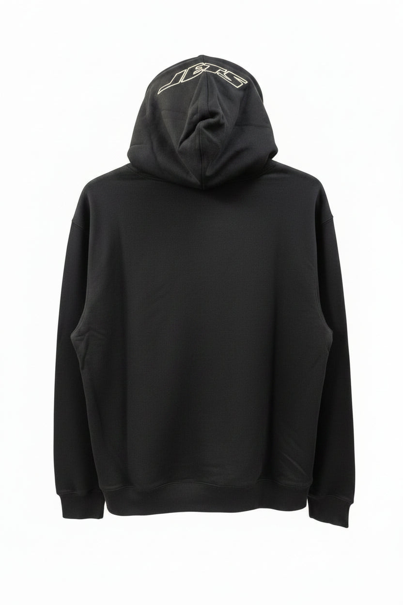 NFL NEW YORK JET BLACK AND GOLD MEN'S PULLOVER HOODIE Large