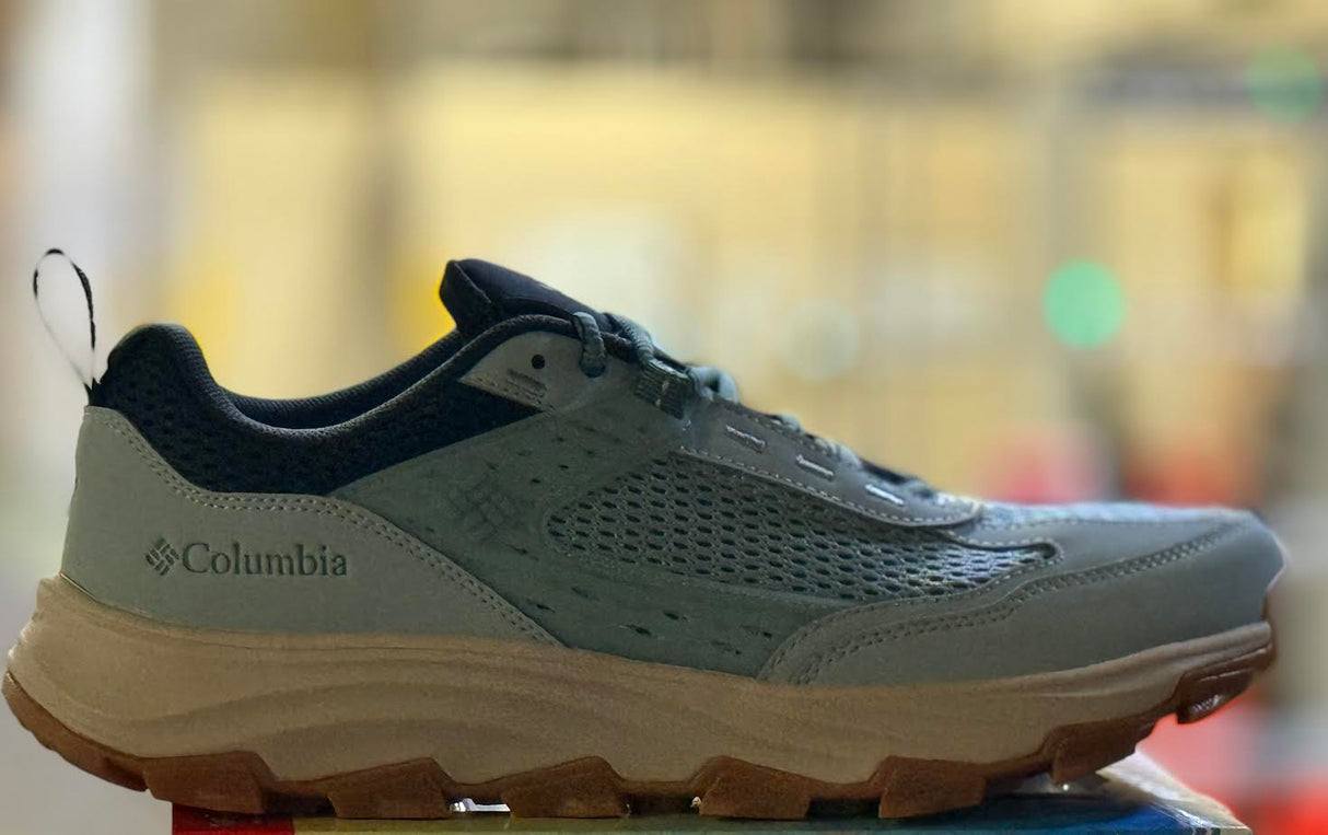 Columbia Men's Trail Grotto FS Low Niagara, Thyme Green