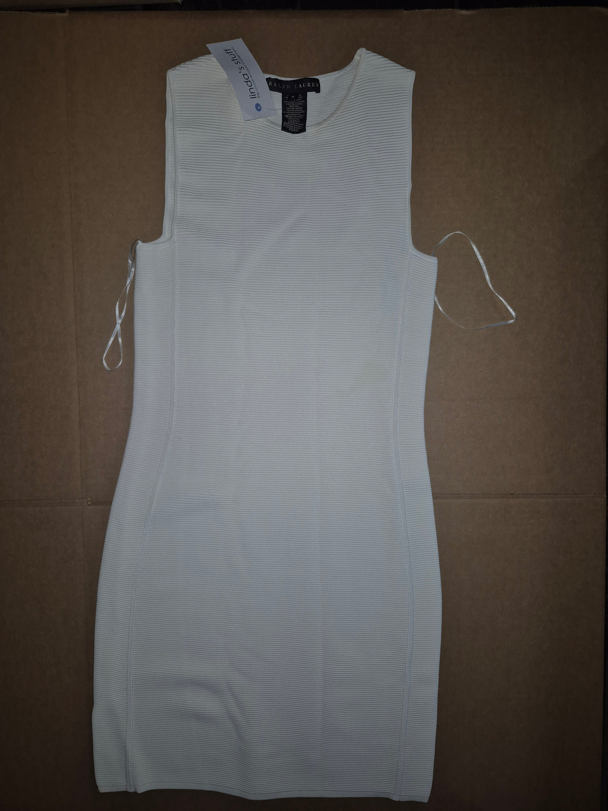 Ralph Lauren Black Label Mini Dress (M) White