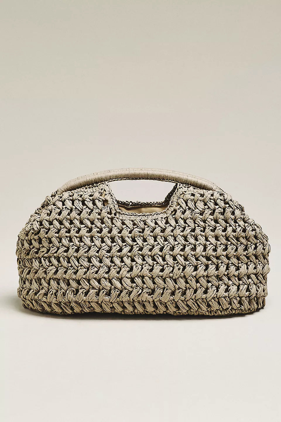 Anthropologie Urban Expressions Lani Raffia Clutch