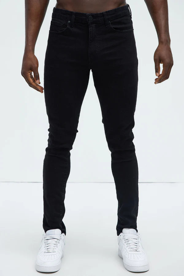 Fashion Nova Cornell Skinny Jeans - Black Size 34