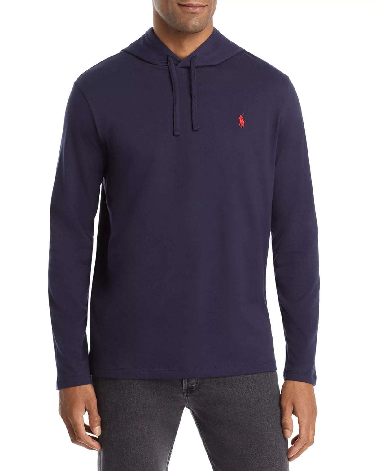 Polo Ralph Lauren, Men's Jersey Hooded Tee, Navy