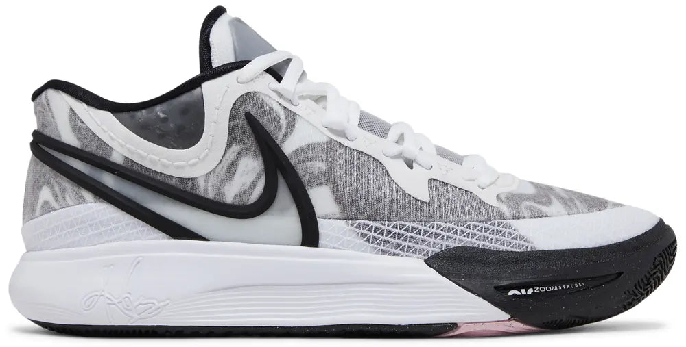 Nike Kyrie 8 White/White Black Men's Size: 10.5 Women's Size: 12