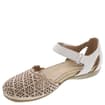 EARTH Bronnie Sandal In Medium Ivory Women's Size: 9W