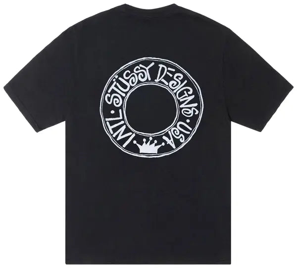 Stussy Pigment Dyed Buana Tee 'Black'