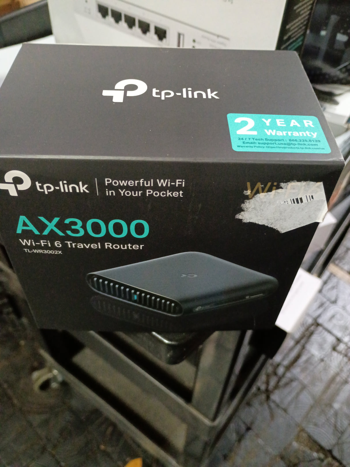 TP-Link Ultra-Portable Wi-Fi 6 AX3000 Travel Router