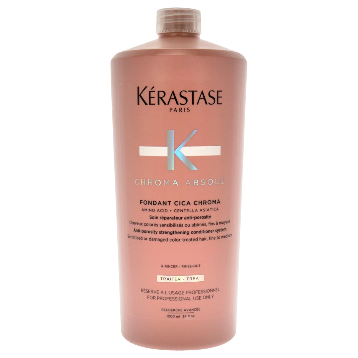 Chroma Absolu Fondant Cica Conditioner by Kerastase for Unisex - 34 oz Conditioner