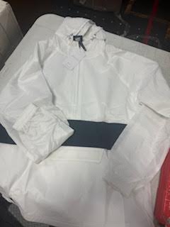 Charles River Apparel Wind & Water-Resistant Pullover Rain Jacket MENS SIZE SMALL