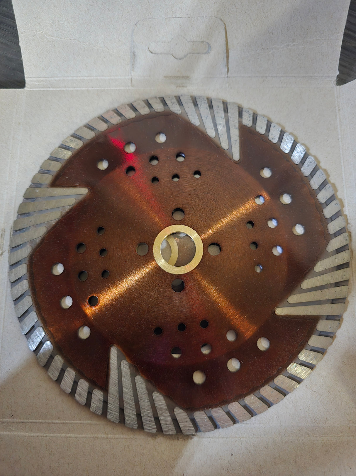 6" Stone Fire Turbo Diamond Blade