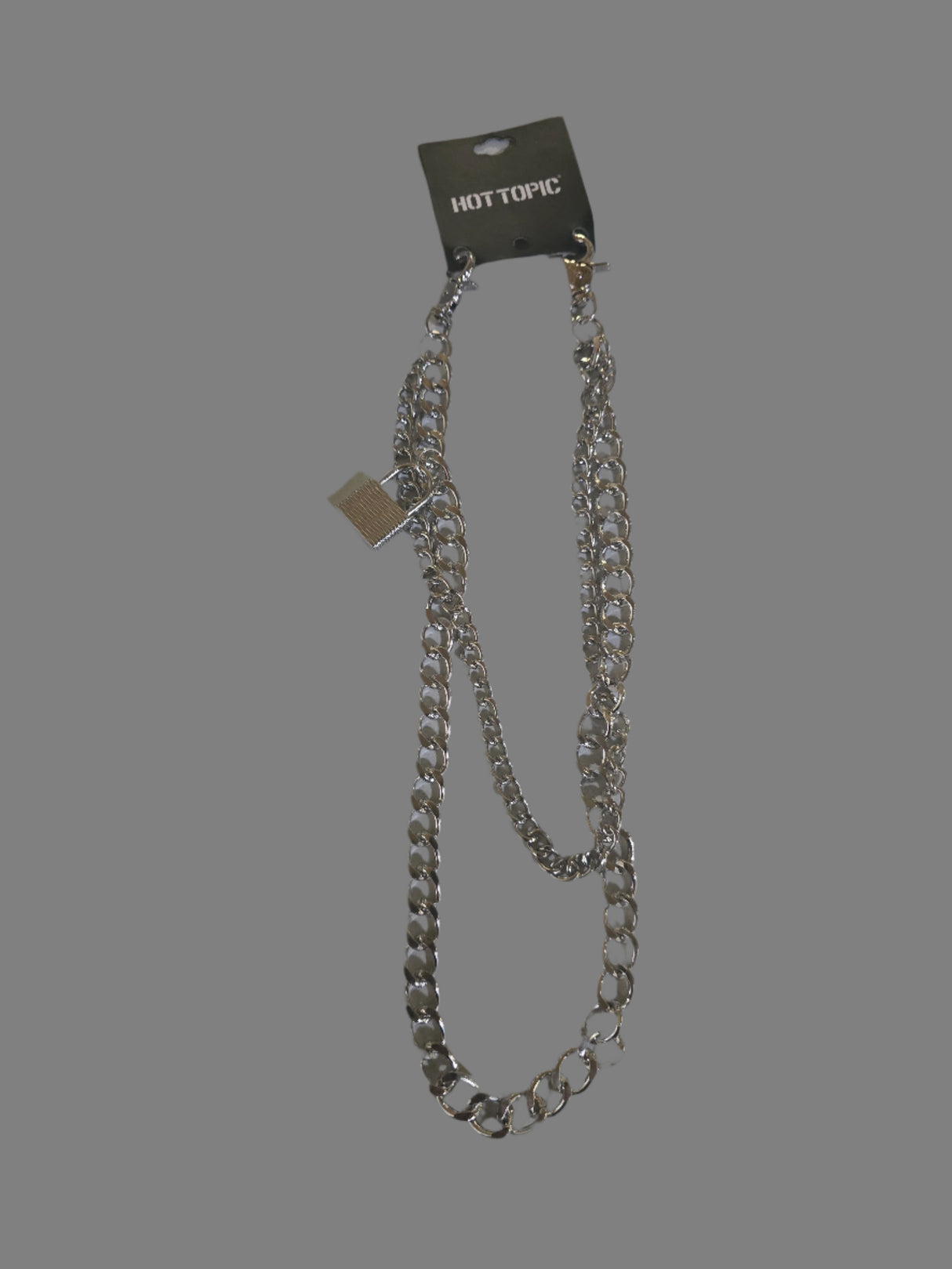 18/24in Wallet Chain with Padlock