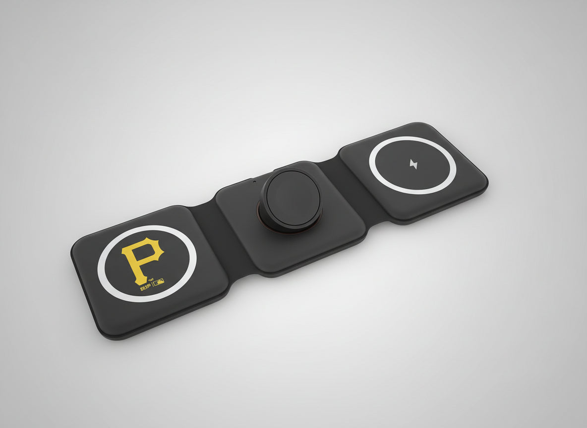 Pittsburgh Pirates 3-in-1 Foldable Charger