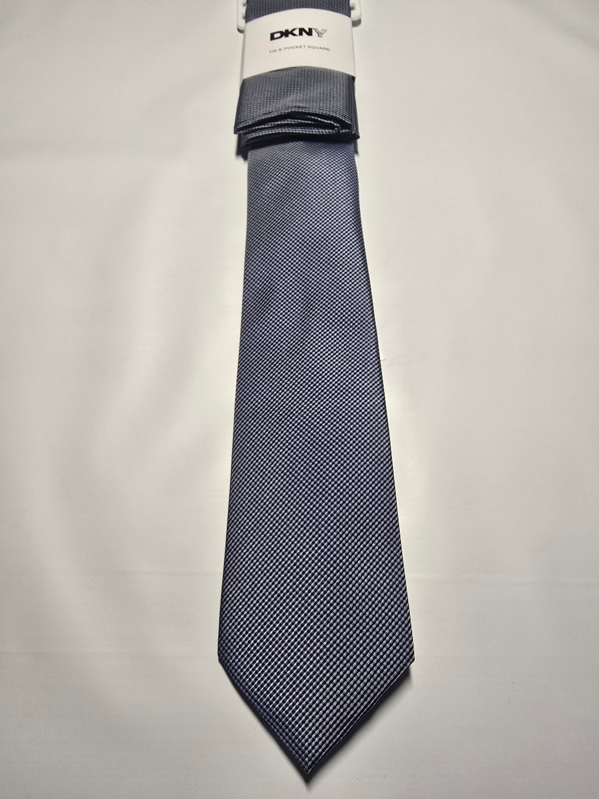 DKNY Tie and Pocket Square