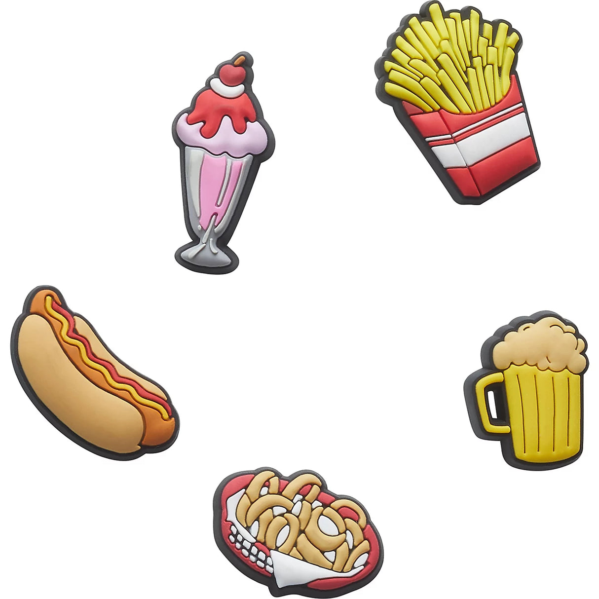 CROC Charms: Fast Food 5 pack