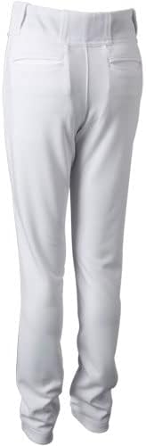 New Balance Youth Adversary 2.0 Solid Tapered Baseball Pant - White - Small