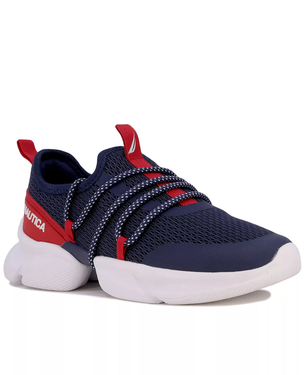 Nautica Women's Eriko Lace-up Sneaker - Red/White/Blue - Size 10