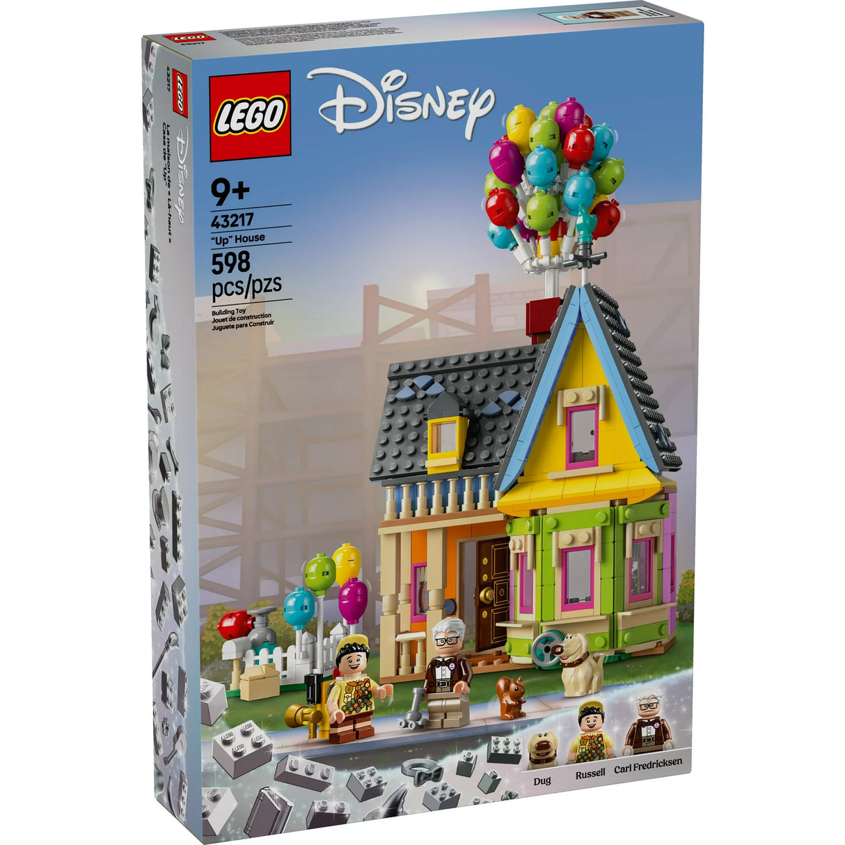 LEGO Disney and Pixar ‘Up’ House, Classic Disney Celebration Building Toy Set for Kids and Movie Fans Ages 9 and Up, A Fun Gift for Disney Fans and Anyone Who Loves Creative Play, 43217