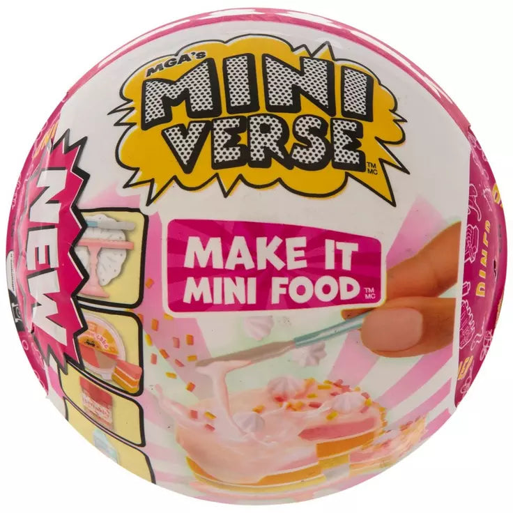 MGA's Miniverse Make It Mini Foods: Diner Series 3 (NEW)