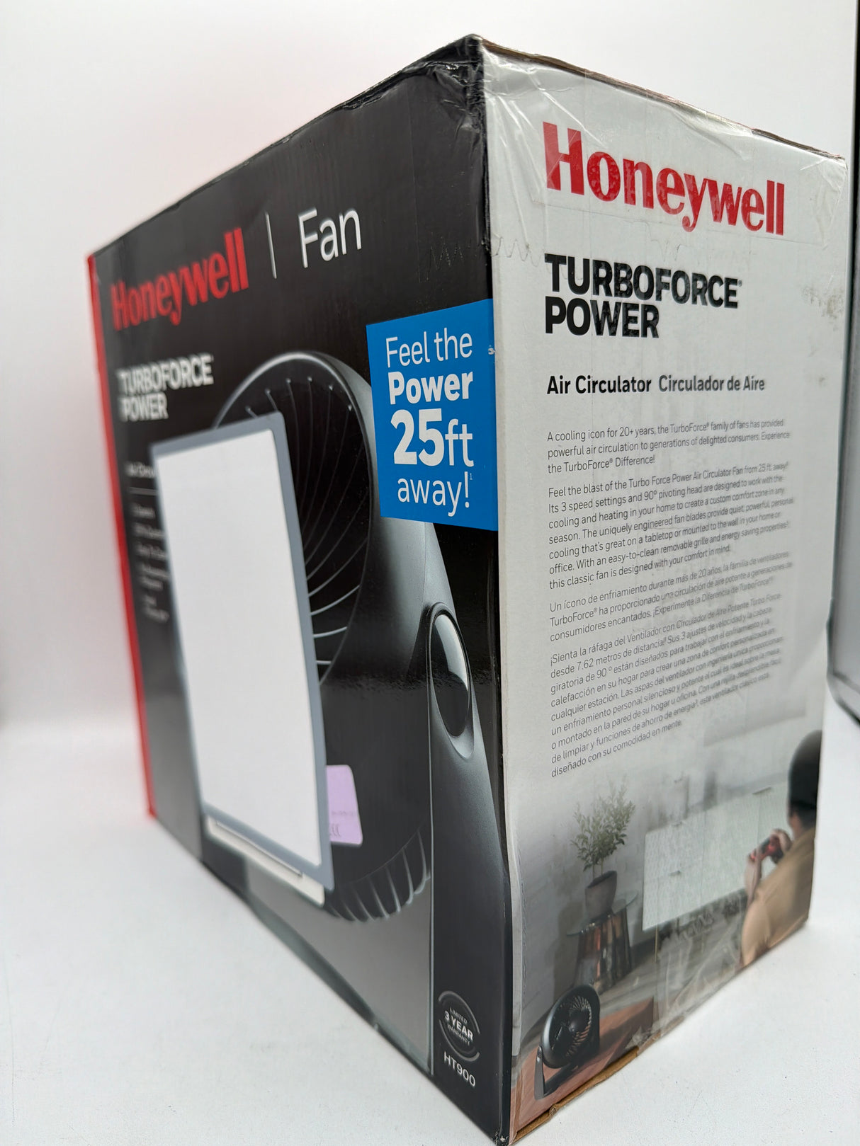 Honeywell Turboforce Fan, Ht-900, 11 inch