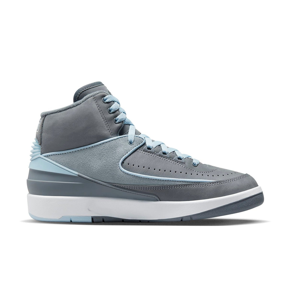 Jordan Women's Air Jordan 2 Retro (Cool Grey/Ice Blue-White) Size: 6