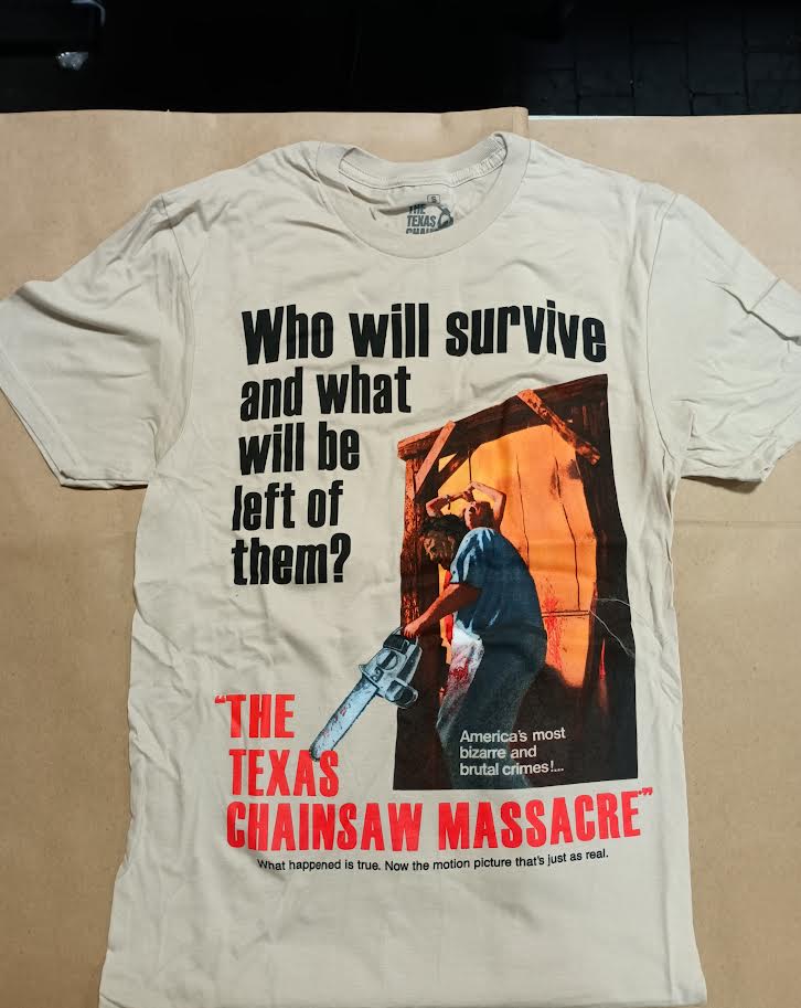 The Texas Chain Saw Massacre Tabloid T-Shirt - Size: Small