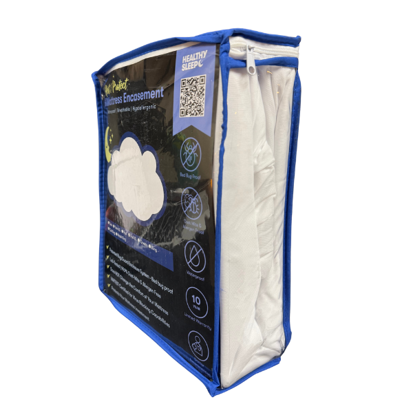 Healthy Sleep Full XL Five-Sided Premium Mattress Encasement