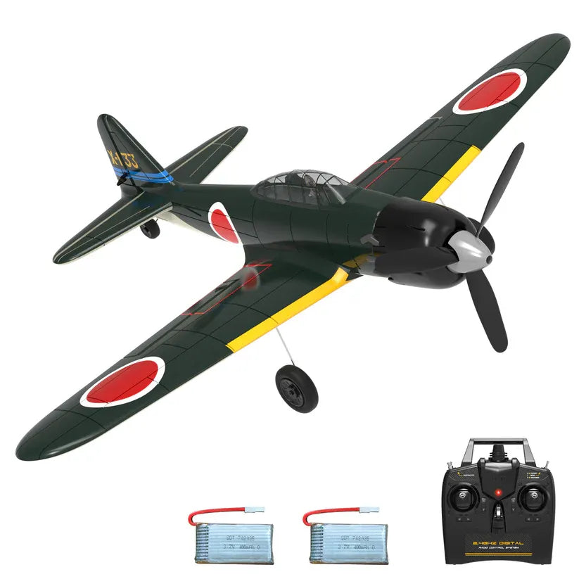 VOLANTEXRC Zero 400mm RTF/PNP RC Warbirds Remote Control Airplane 4CH w/ Gyro 15.7''-76115