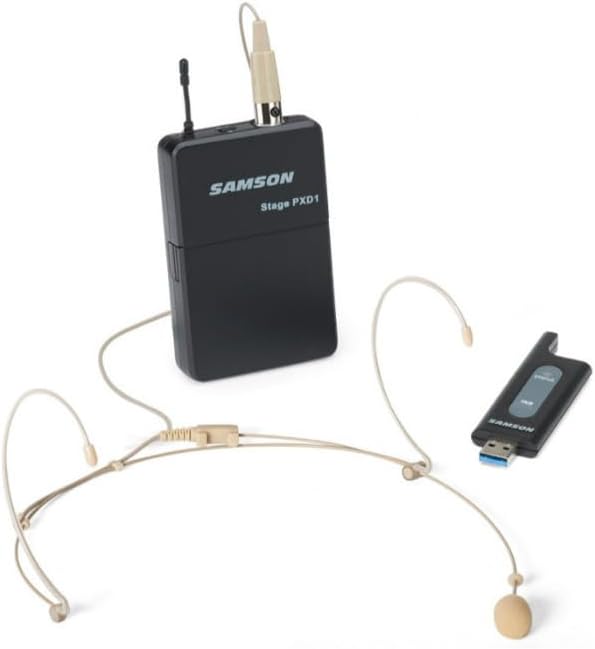 SAMSON XP106WDE 6" Portable Rechargeable Bluetooth Powered PA/DJ Speaker + Headset