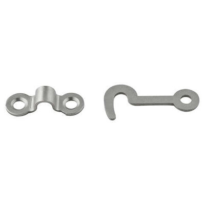 everbilt hook with staple 3/4 in x 1-1/8 in satin nickel finish 3 pack