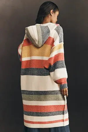 PILCRO Oversized Hooded Cardigan Sweater - Size: Small