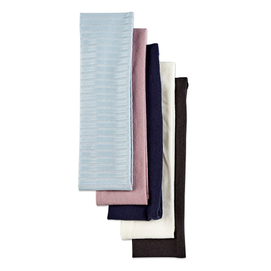 Scunci No Damage Classic Wide Knit Headwraps (3 Bundles , 5 Pieces in each bundle)