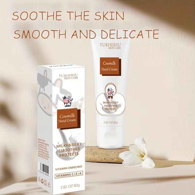 Yurhersu Skin Care Cowmilk Hand Cream - 2.82 OZ.