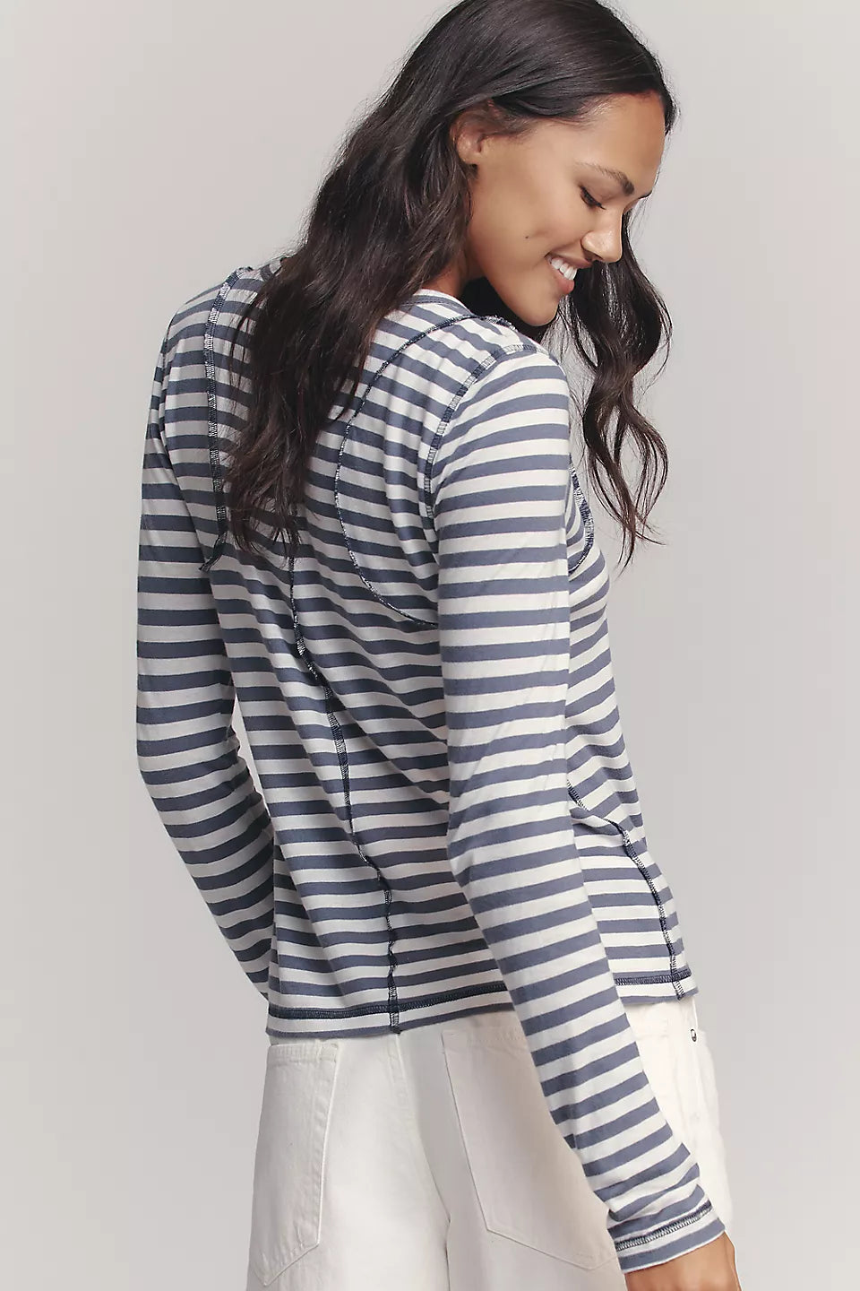 Anthropologie The Teddy Tissue Tee by Pilcro