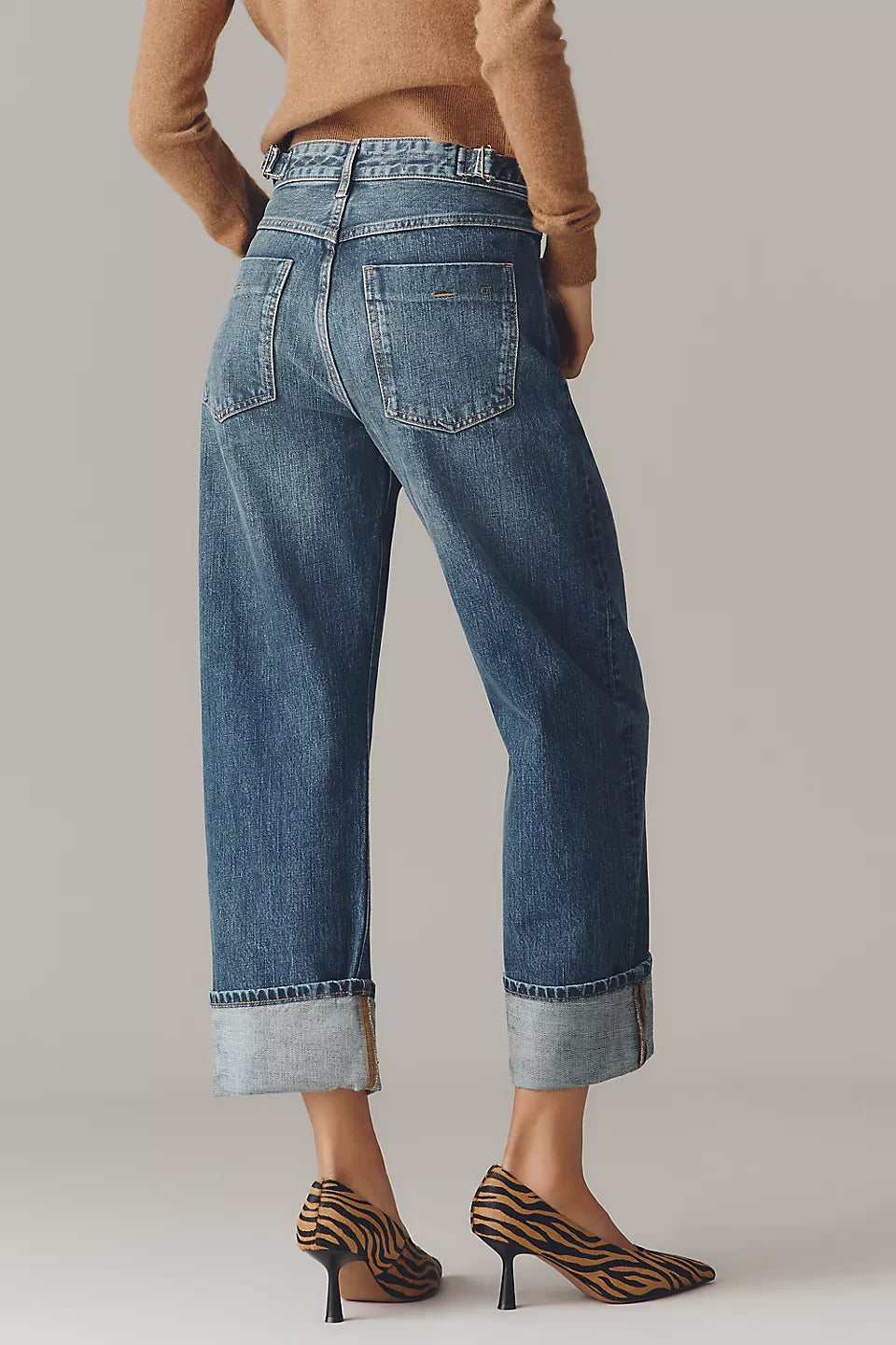Anthropologie Pilcro Boyfriend Mid-Rise Relaxed Jeans Size: 25