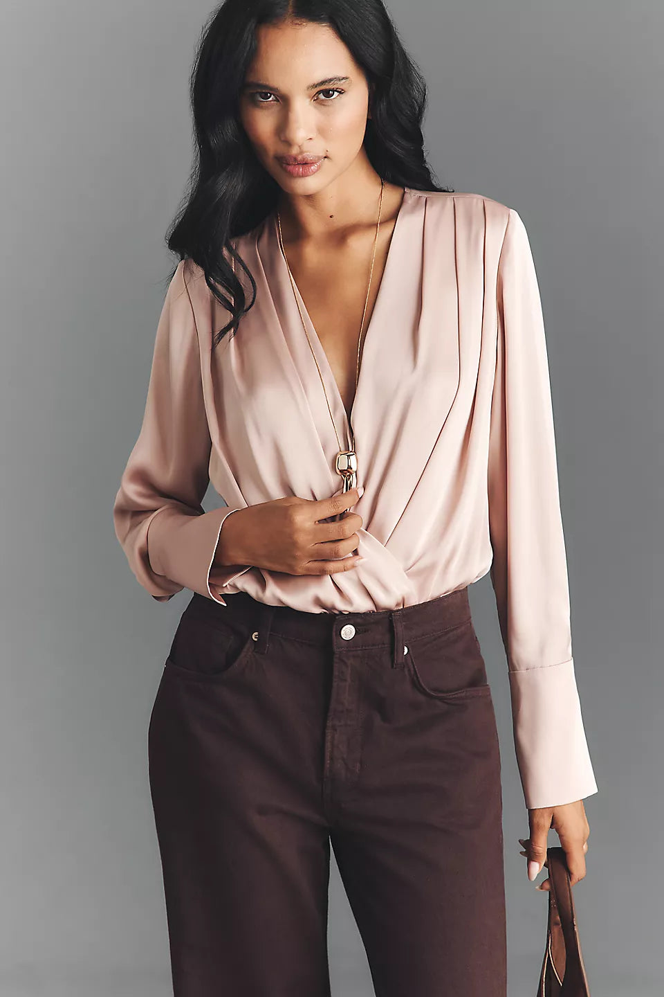 Favorite Daughter The Date Blouse Bodysuit Size: S