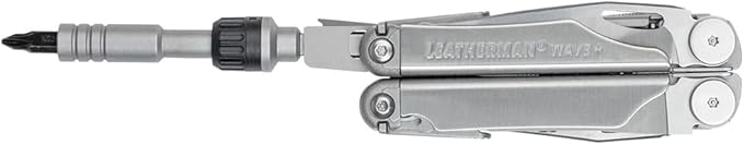 LEATHERMAN, Ratchet driver, fits both flat bits and standard ¼ inch bits