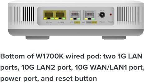 Quantum Fiber W1700K WiFi 7 Wired POD Centurylink