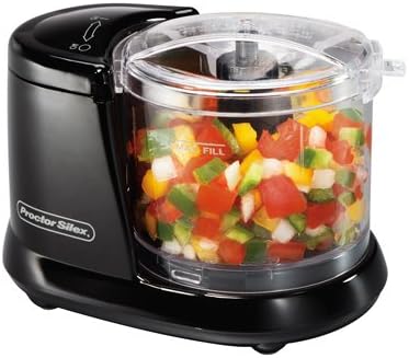 Proctor Silex Durable Electric Vegetable Chopper & Mini Food Processor - 1.5 Cup Capacity