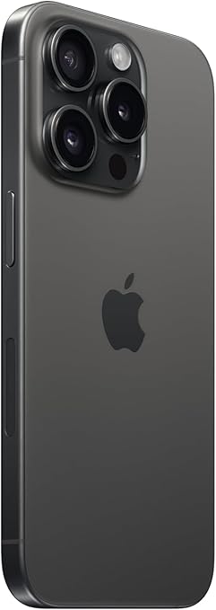 Apple iPhone 15 Pro Max, 256GB, Black Titanium - Unlocked (Renewed Premium)
