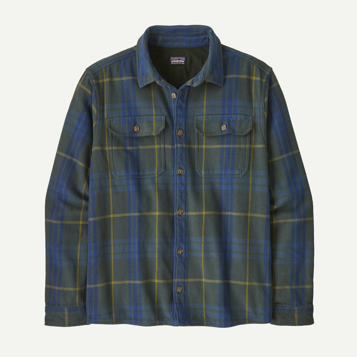 PATAGONIA M'S FJORD LOFT SHIRT NETTED:OLD GROWTH GREEN XL