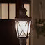 15" Flickering Flame Metal Lantern by Valerie