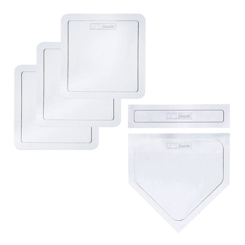 Franklin 5 Piece Sports MLB Throw Down Baseball Bases