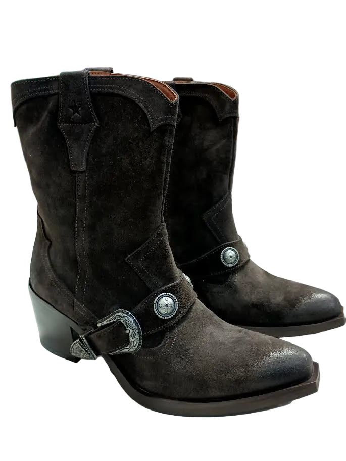 Preloved Free People Lady Lonestar Western Boots - Size 37 (US 6)