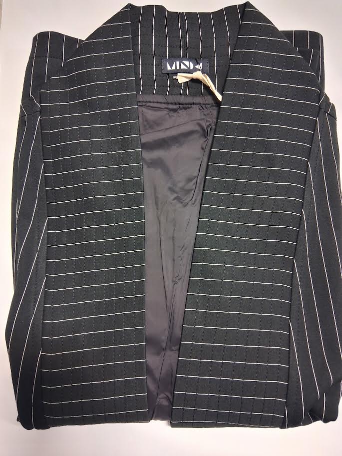 Premium Streetwear - Shanti Kimono Pinstripe