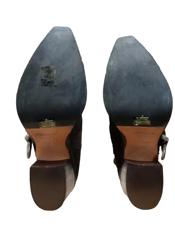 Preloved Free People Lady Lonestar Western Boots - Size 37 (US 6)