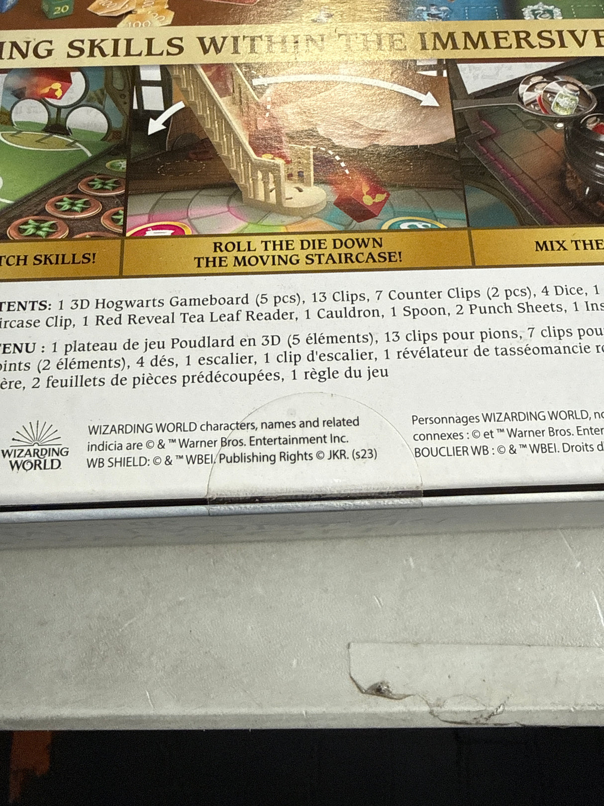 Wizarding World Hogwarts Magical Mayhem 3D Board Game | Harry Potter Game for Families, Adults, & Kids Ages 8 and up