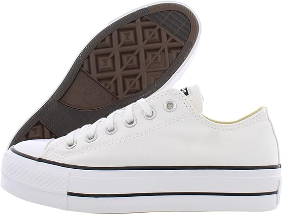 Converse Women's Chuck Taylor All Star Lift Platform Denim Fashion Sneakers -  8
